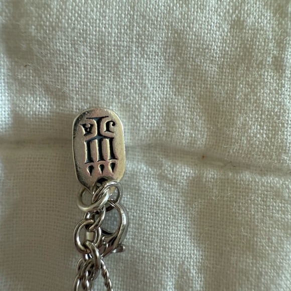 James Avery Silver and Copper Charm Necklace - Picture 3 of 4